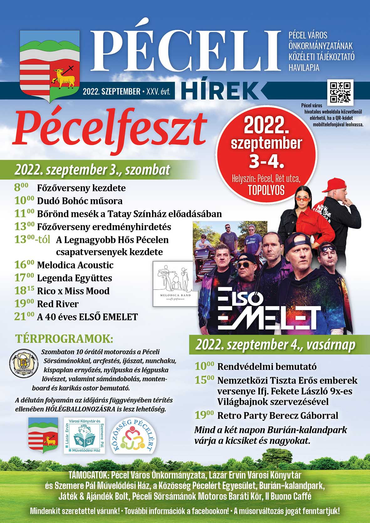 Peceli Hirek 2022 Szeptember