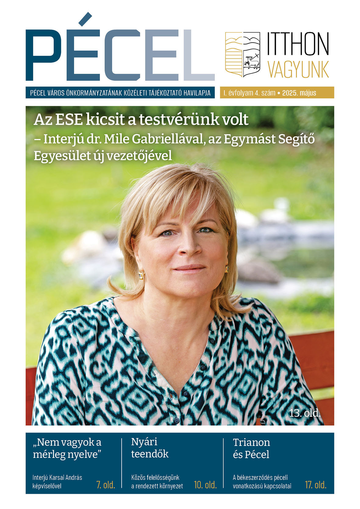 Pecel 2025 Majus Cimlap