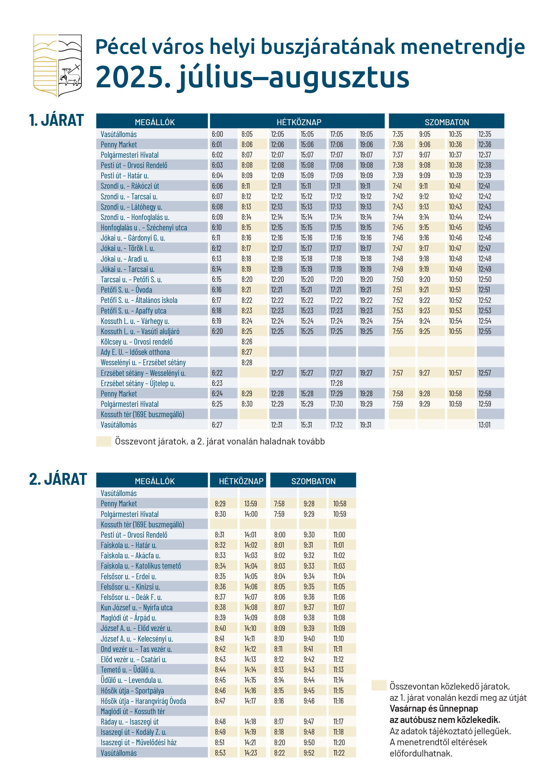 !2025 buszmenetrend julius augusztus